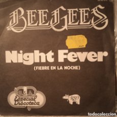 Discos de vinilo: BEE GEES NIGHT FEVER,1978