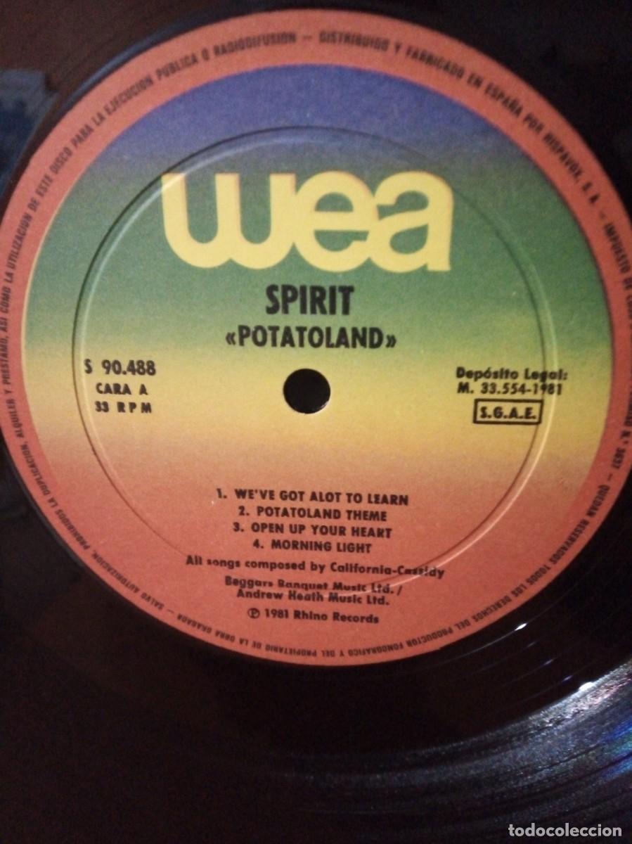 Discos de vinilo: Spirit, potatoland 1981 - Foto 3