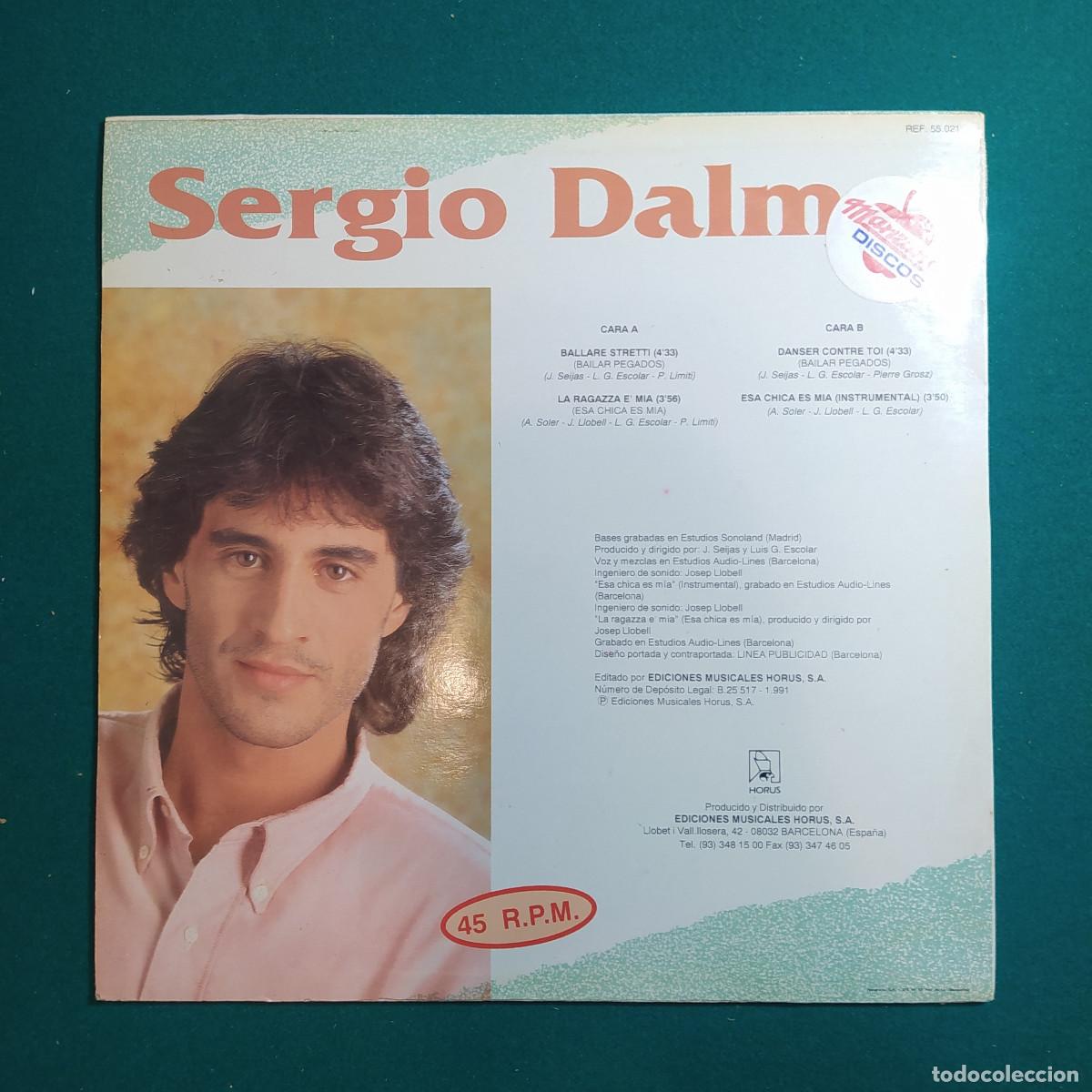 Discos de vinilo: Sergio Dalma &ndash; Ballare Stretti - Foto 2