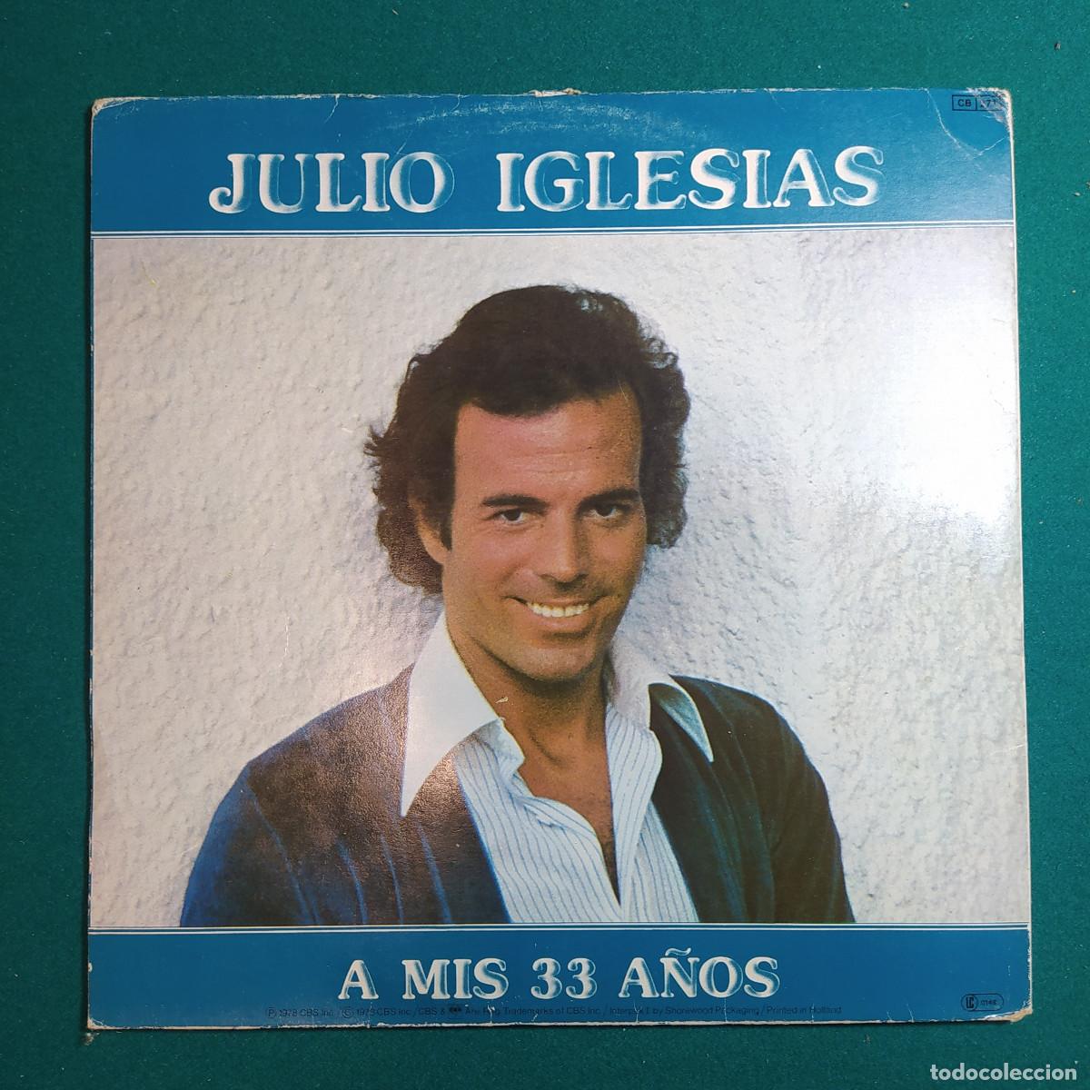 Discos de vinilo: Julio Iglesias &ndash; A Mis 33 A&ntilde;os - Foto 2