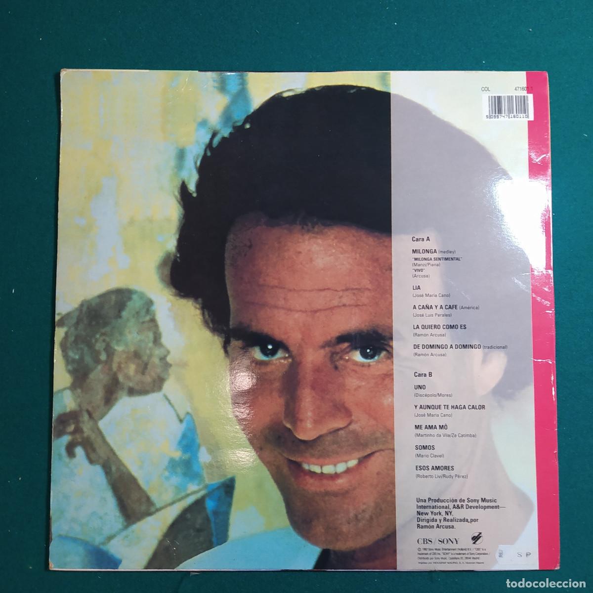 Discos de vinilo: Julio Iglesias &ndash; Calor - Foto 2