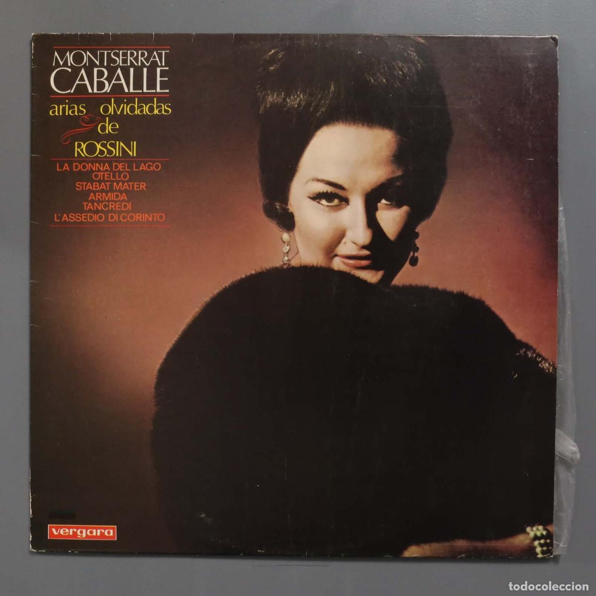 Discos de vinilo: LP. ARIAS OLVIDADAS DE ROSSINI. CABALLE - Foto 1
