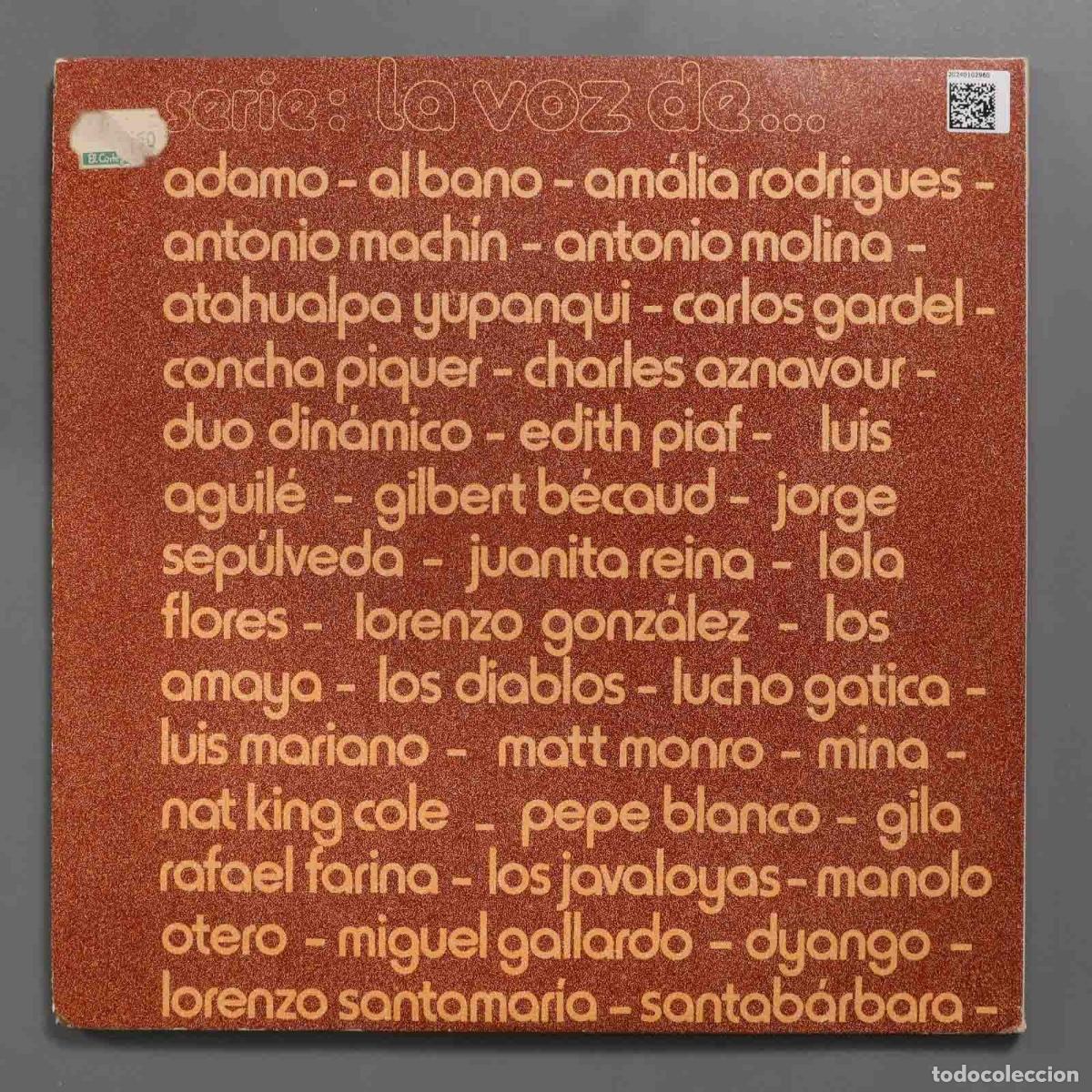 Discos de vinilo: LP. Edith Piaf &ndash; La Voz De... Edith Piaf - Foto 2