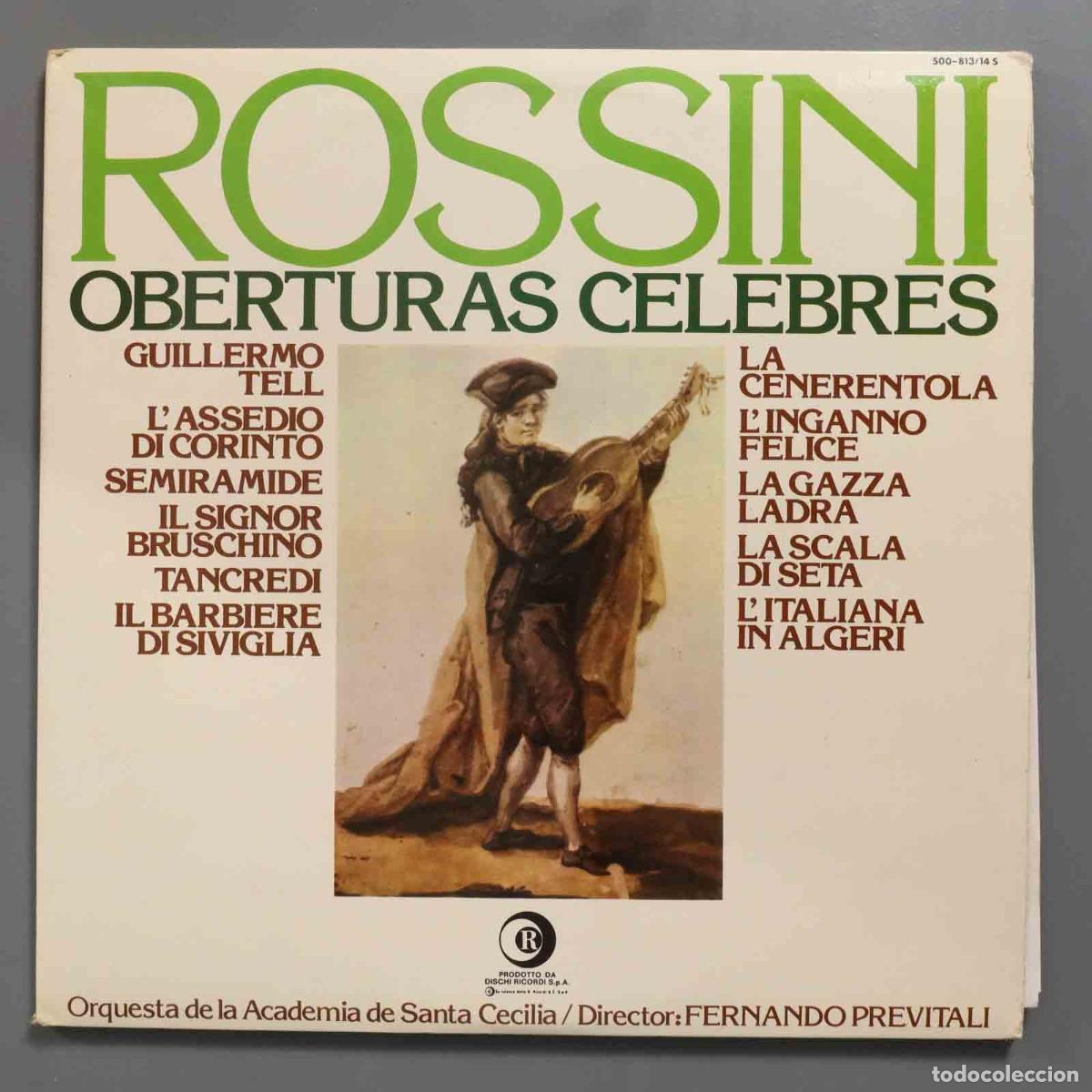 Discos de vinilo: LP. ROSSINI. OBERTURAS CELEBRES - Foto 1