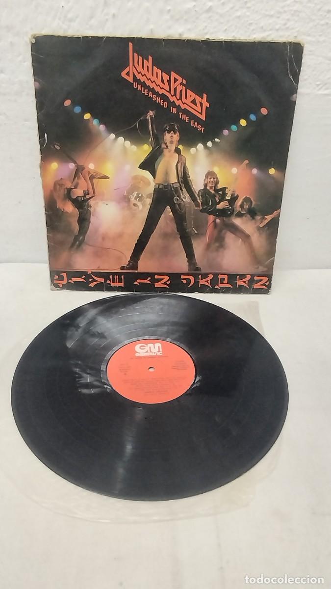 Judas priest. Unleashed in the east. Live in japan. Vinilo