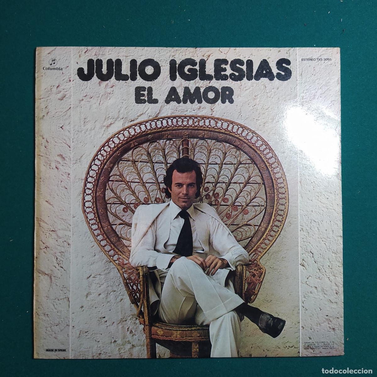 Discos de vinilo: Julio Iglesias &ndash; El Amor - Foto 2