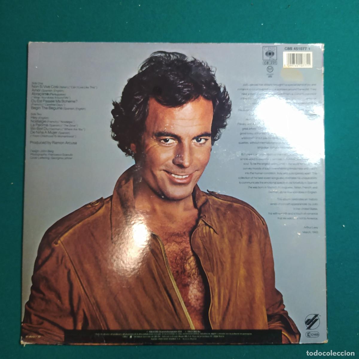 Discos de vinilo: Julio Iglesias &ndash; Julio - Foto 2