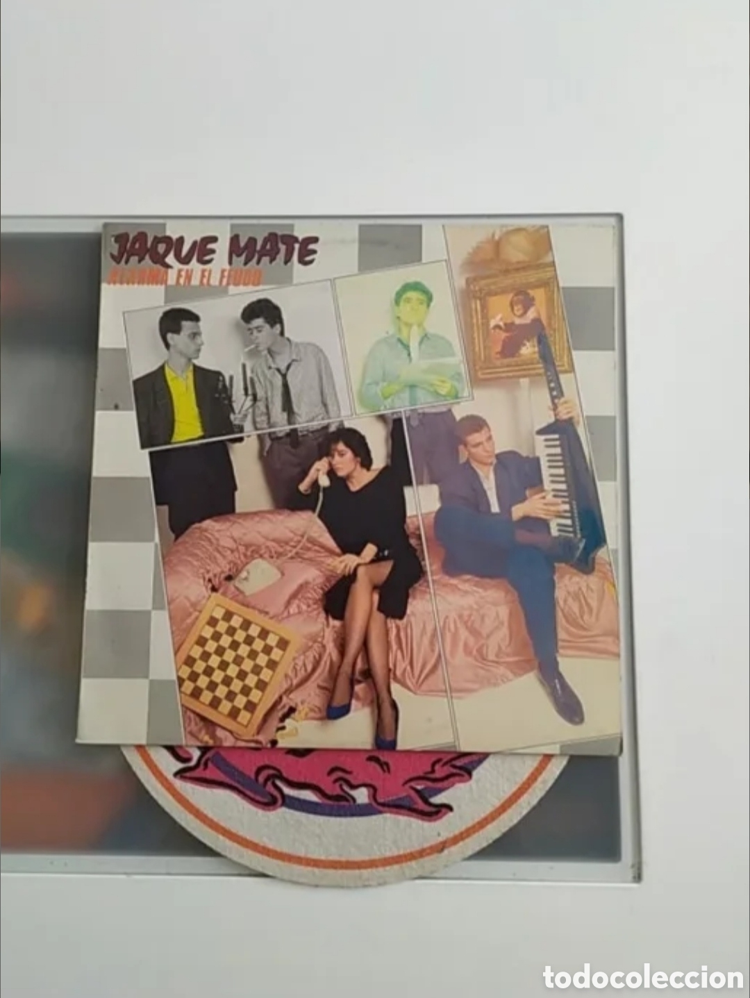 Discos de vinilo: Mini Lp Jaque Mate.&nbsp;Alarma En El Feudo - Foto 1