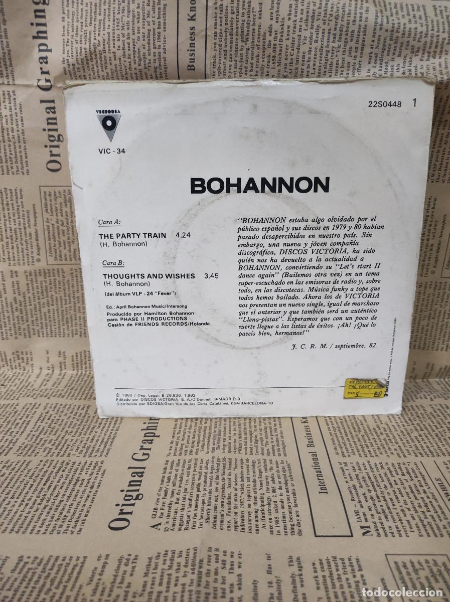 Discos de vinilo: Bohannon &ndash; The Party Train - Foto 2