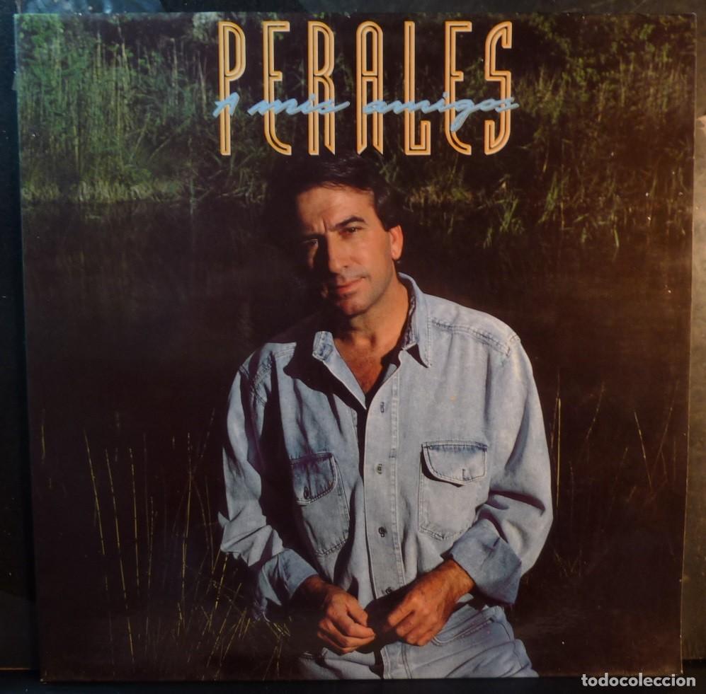Discos de vinilo: JOSE LUIS PERALES // A MIS AMIGOS // 1990 // LP - Foto 1