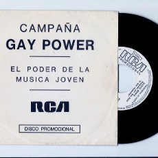 Discos de vinilo: CAMPAÑA GAY POWER. DAVID BOWIE. LIFE ON MARS. DRIVE-IN SATURDAY (VINILO SINGLE 1973)