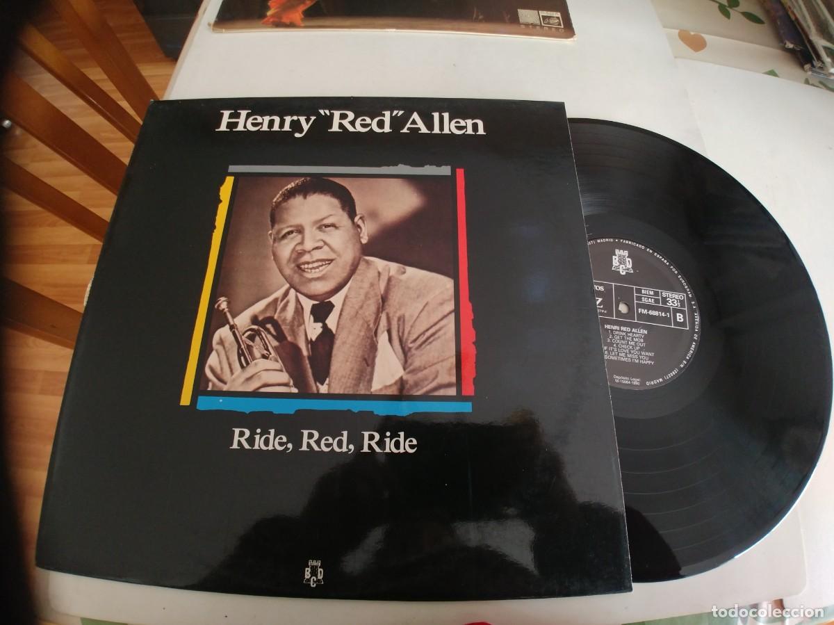 Discos de vinilo: HENRY RED ALLEN-LP RIDE RED RIDE - Foto 1