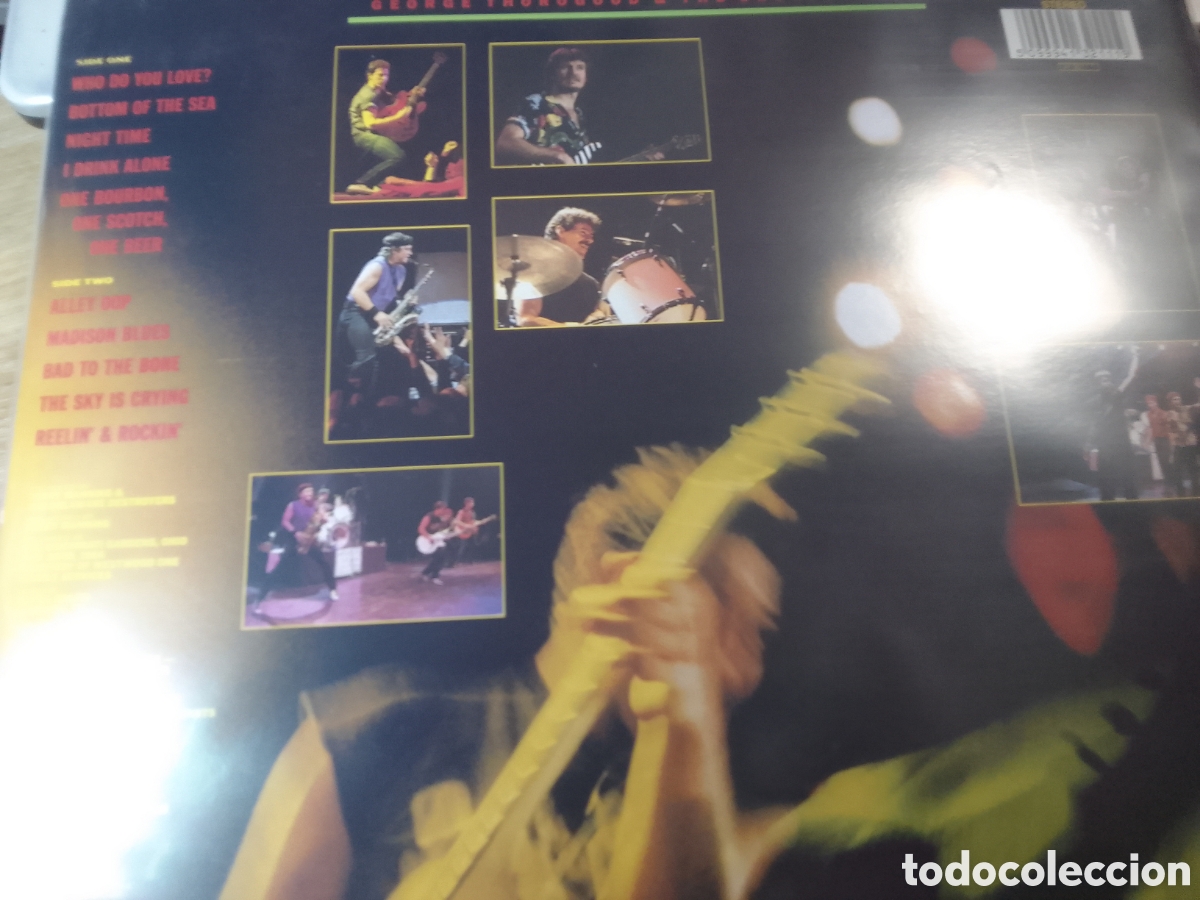 Discos de vinilo: GEORGE THOROGOOD & THE DESTROYERS LIVE - Foto 2