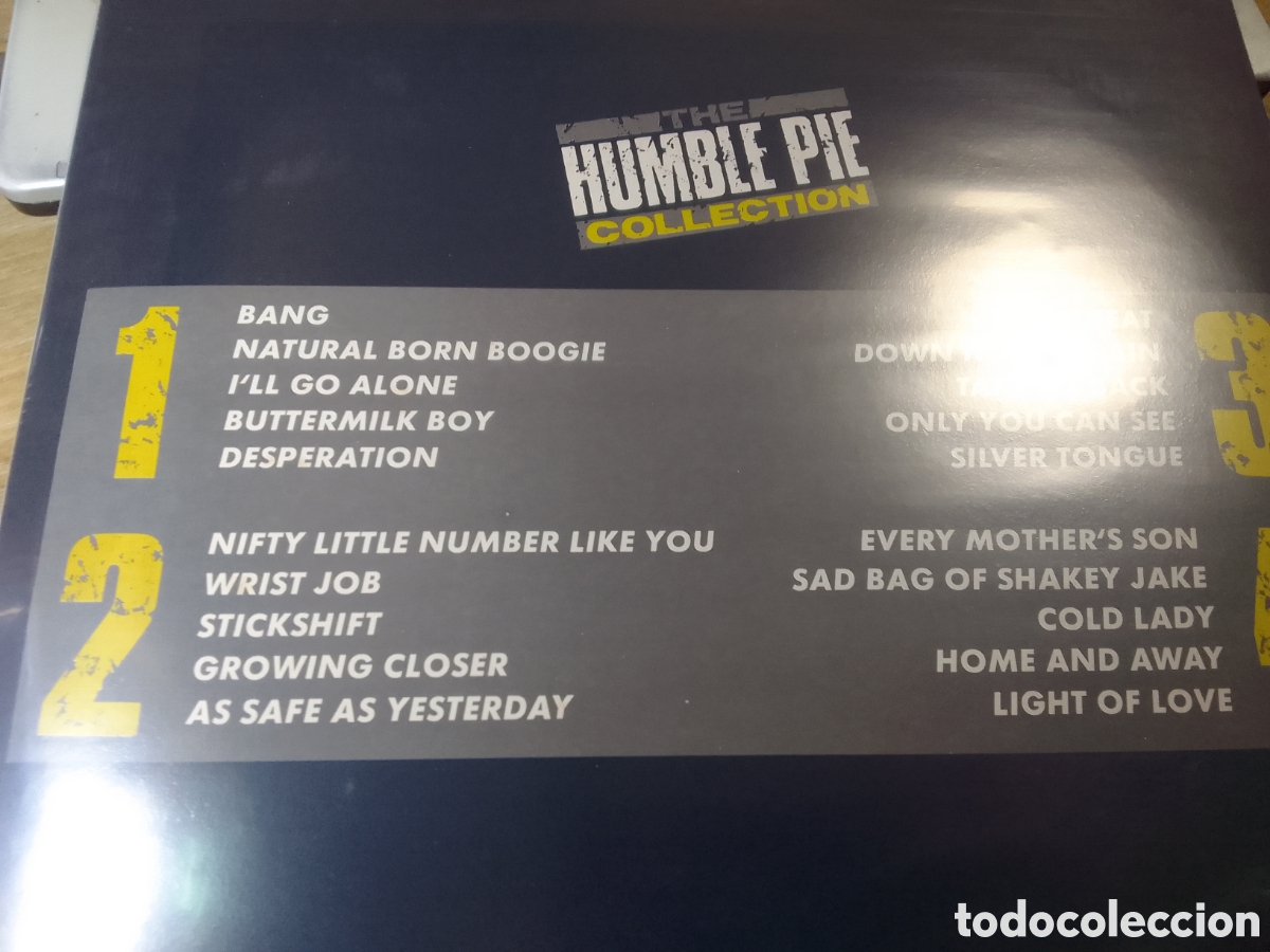 Discos de vinilo: THE HUMBLE PIE COLLECTION DOBLE LP - Foto 2