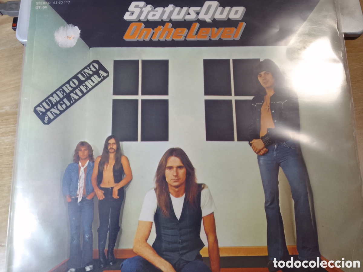 Discos de vinilo: STATUS QUO ON THE LEVEL - Foto 1
