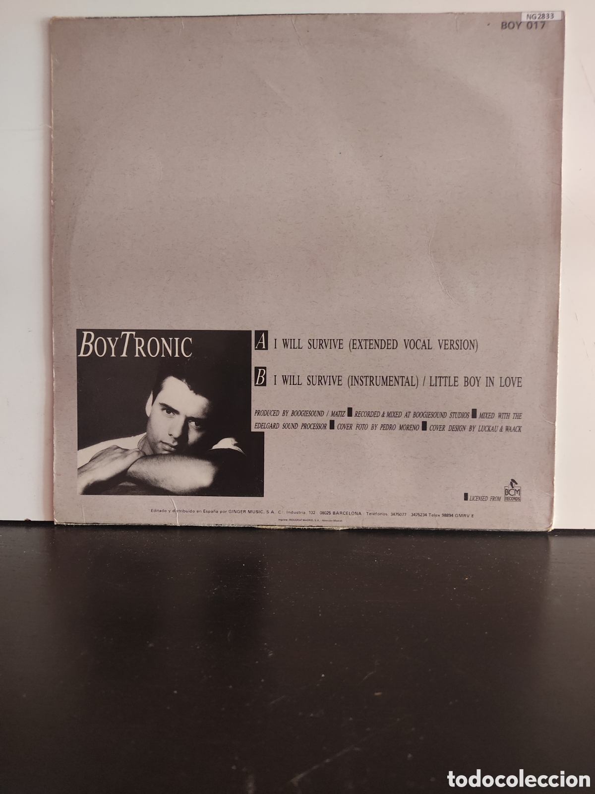 Discos de vinilo: Boytronic &lrm;&ndash; I Will Survive - Foto 2
