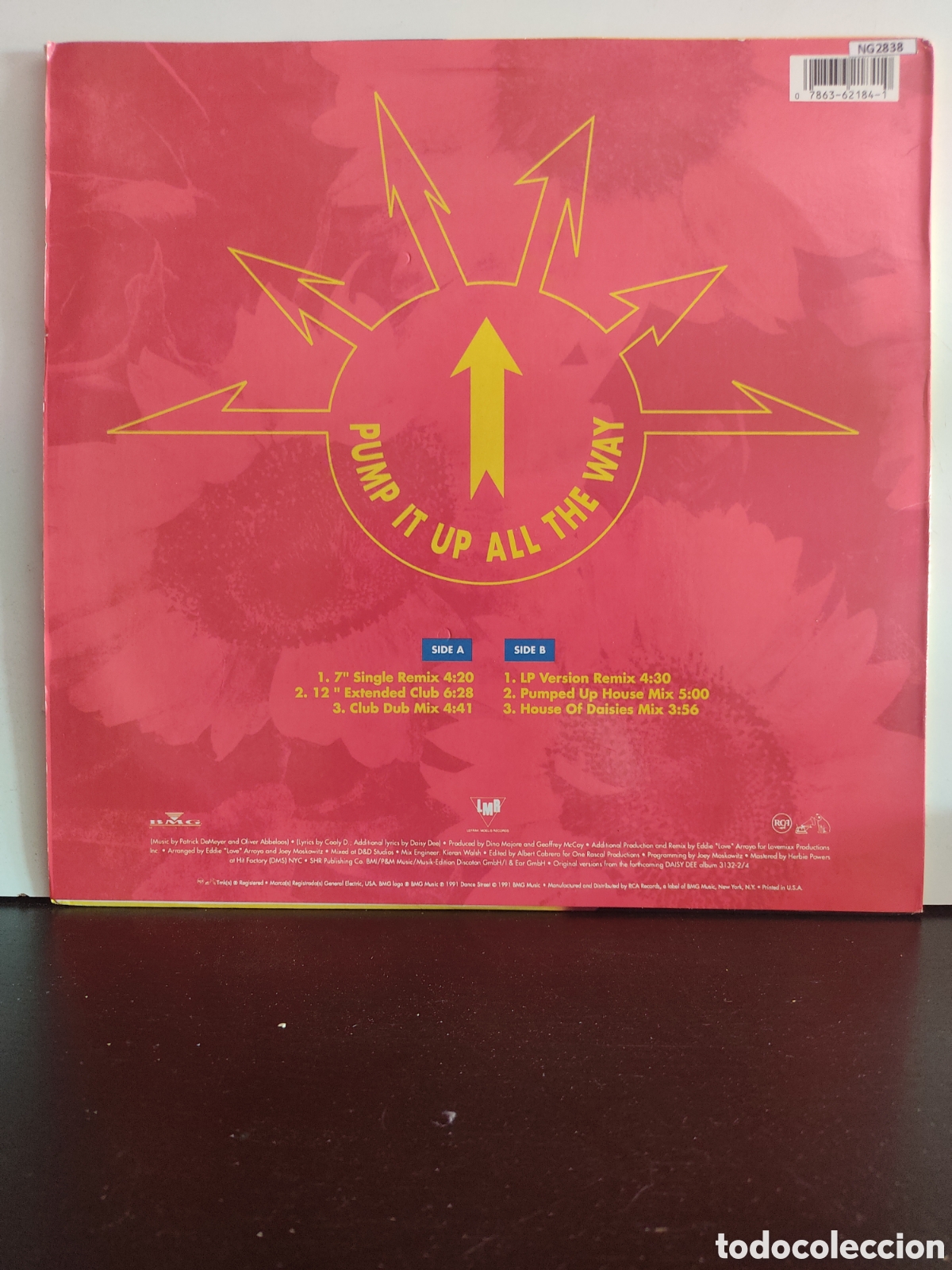 Discos de vinilo: Daisy Dee &lrm;&ndash; Pump It Up All The Way - Foto 2