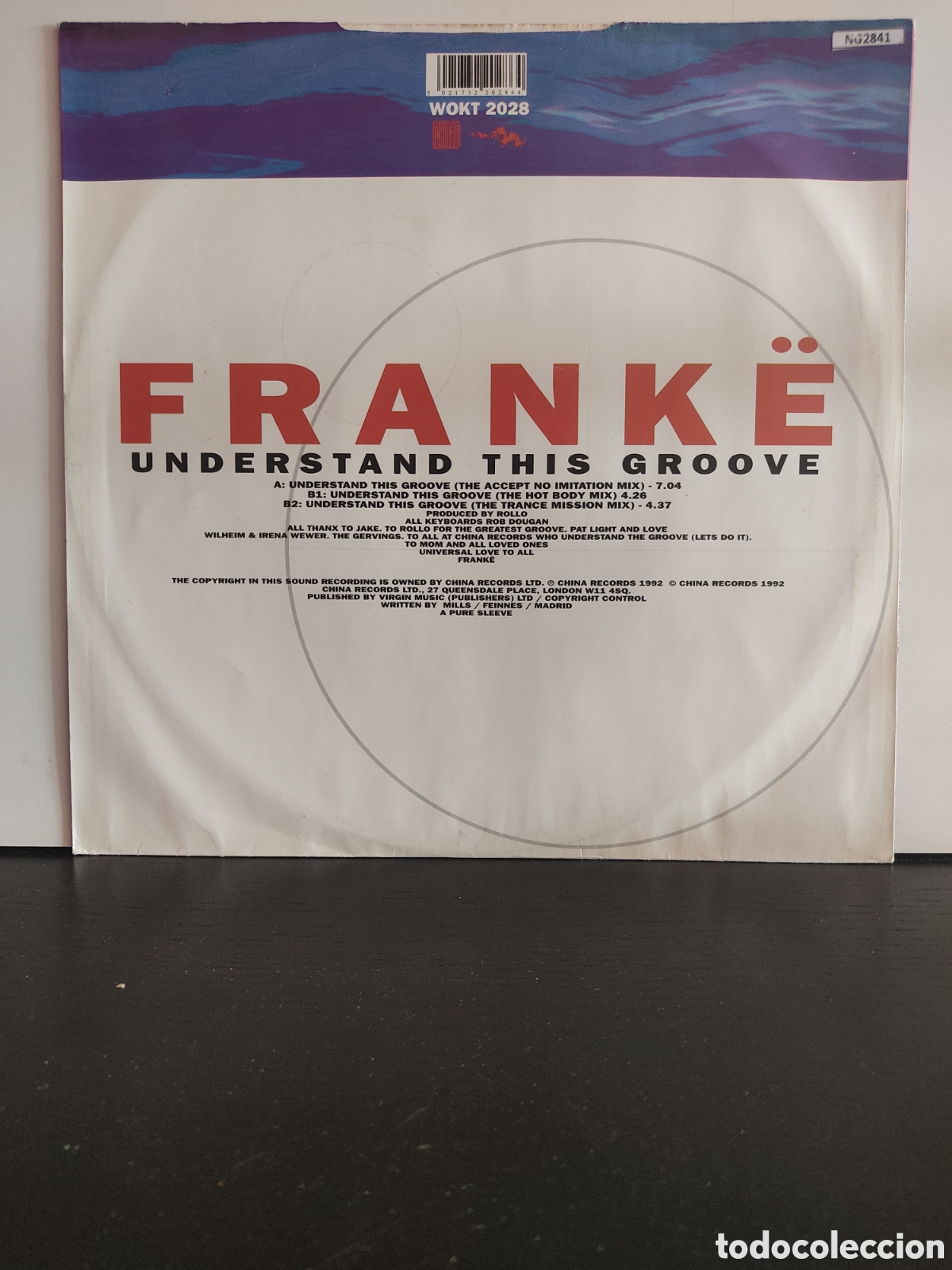 Discos de vinilo: Frank&euml; &lrm;&ndash; Understand This Groove - Foto 2