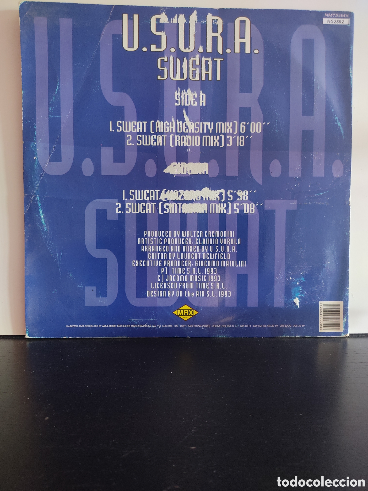 Discos de vinilo: U.S.U.R.A. &lrm;&ndash; Sweat - Foto 2