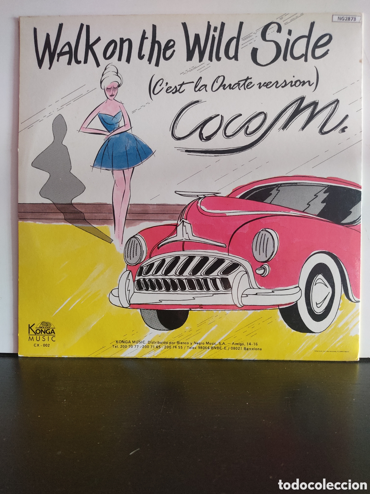 Discos de vinilo: Coco M &lrm;&ndash; Walk On The Wild Side (Cest La Ouate Version) - Foto 2