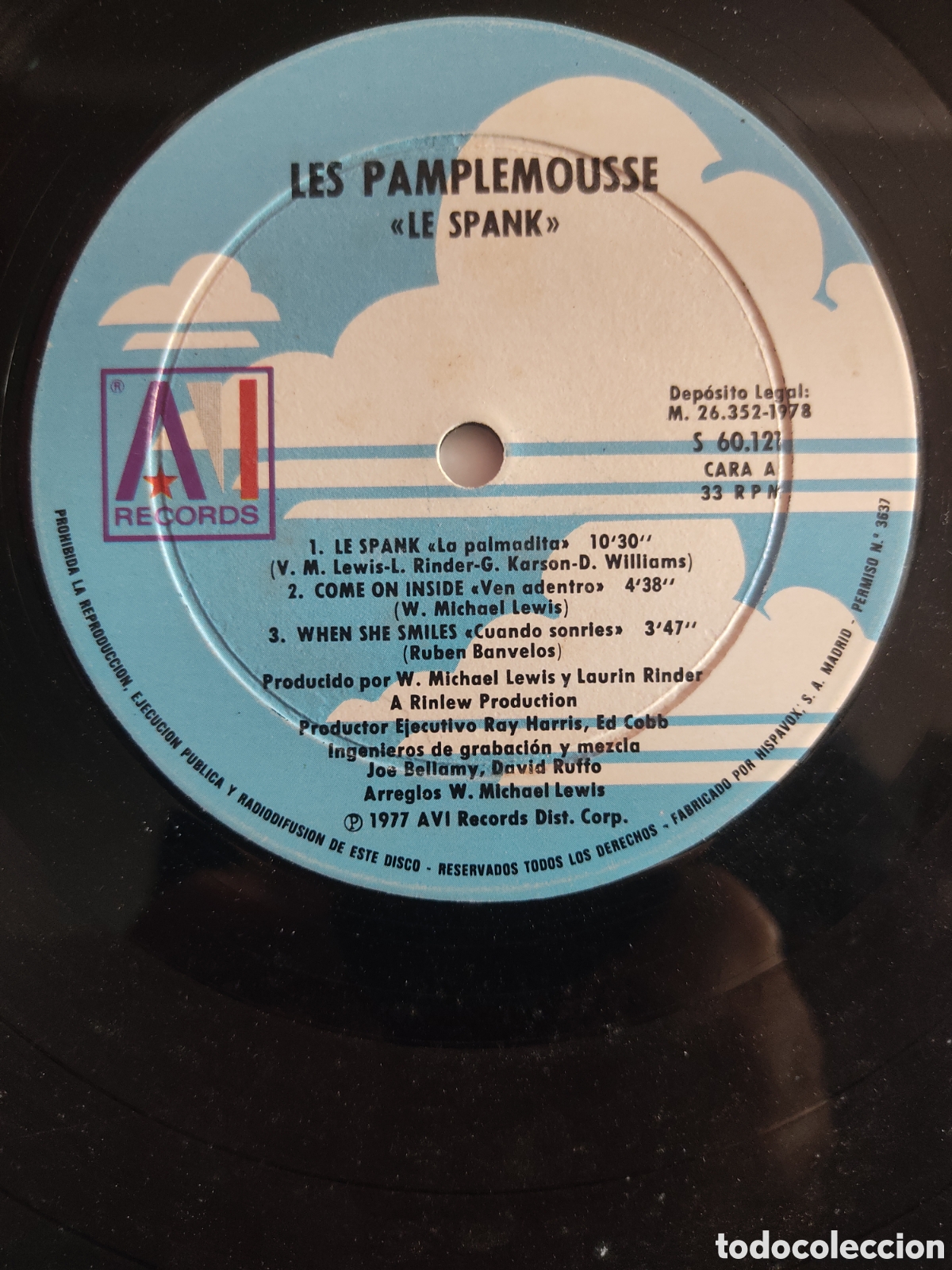 Discos de vinilo: Le Pamplemousse &lrm;&ndash; Le Spank - Foto 1