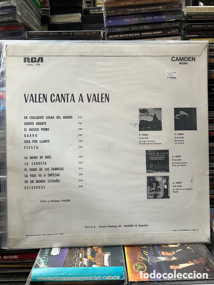 Discos de vinilo: Valen canta a Valen - Foto 2