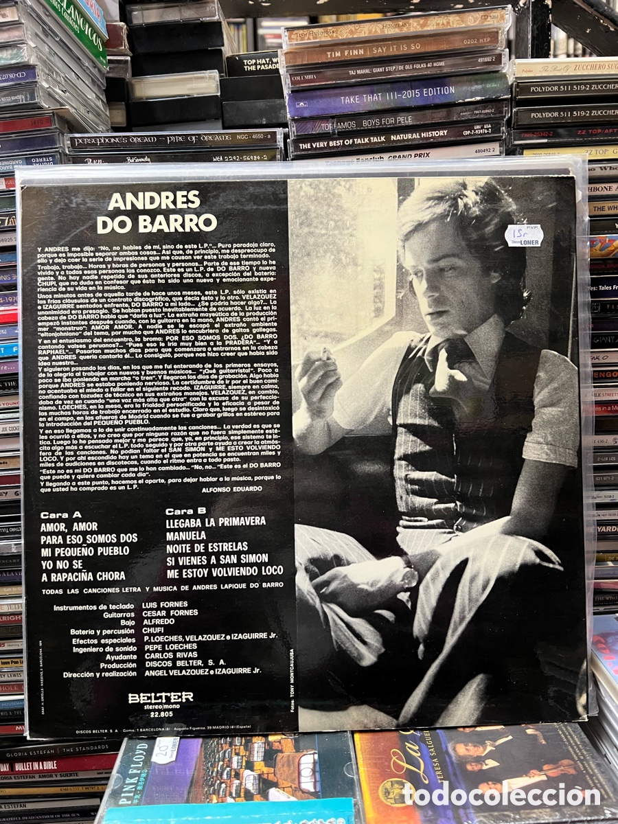 Discos de vinilo: Andres Do Barro Belter - Foto 2