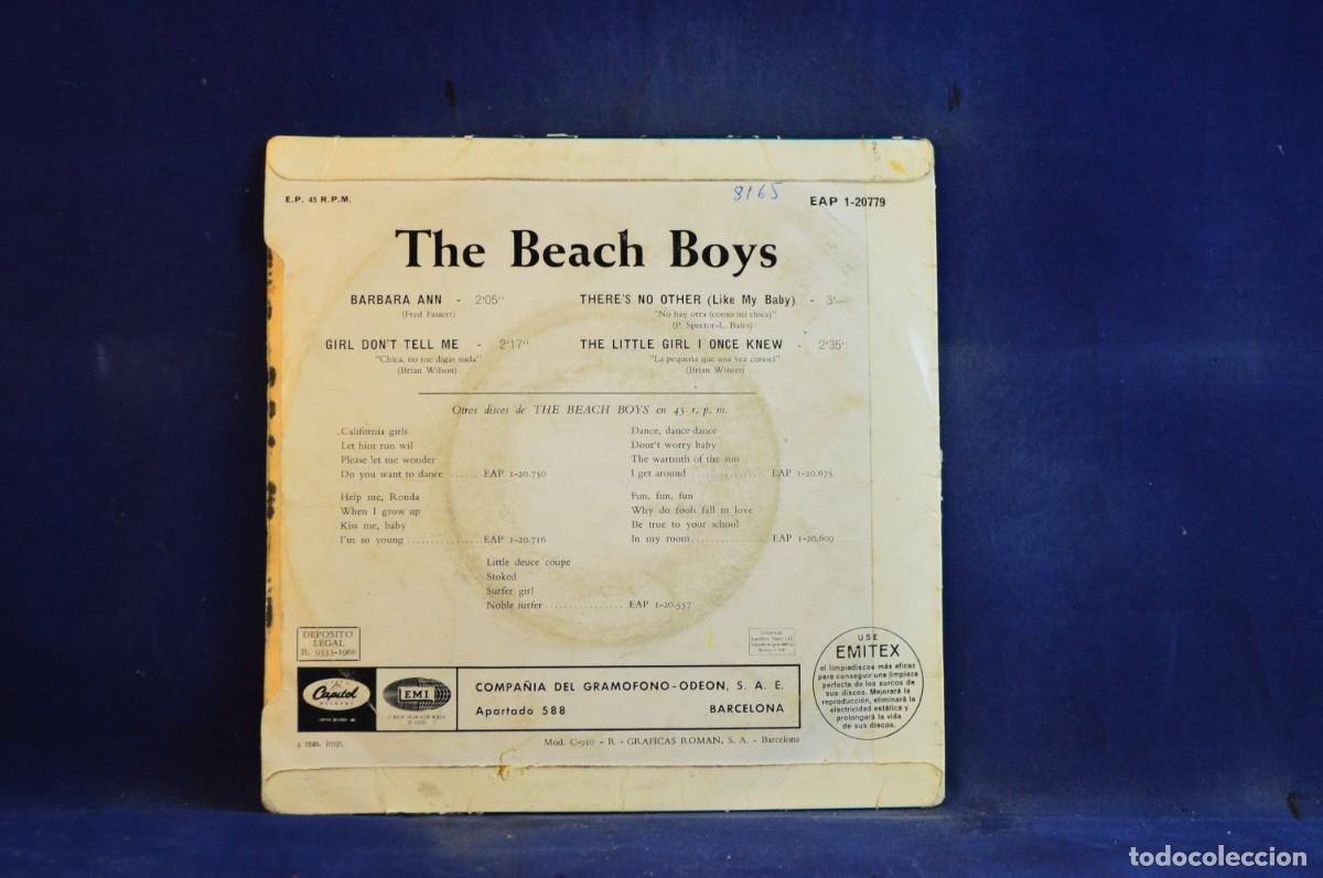 Discos de vinilo: THE BEACH BOYS - BARBARA ANN - + 3 EP - Foto 2