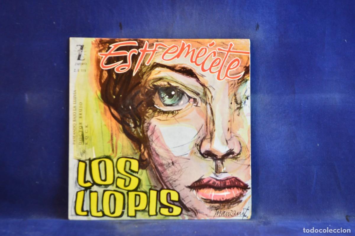 Discos de vinilo: LOS LLOPIS - ESTREMECETE - + 3 EP - Foto 1