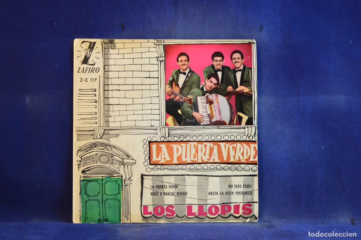 Discos de vinilo: LOS LLOPIS - LA PUERTA VERDE - + 3 EP - Foto 1