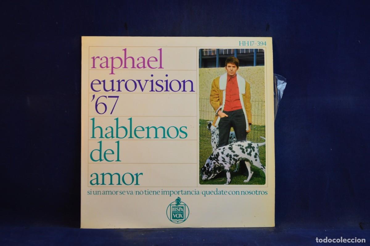 Discos de vinilo: RAPHAEL - HABLEMOS DEL AMORT - + 3 EP - Foto 2