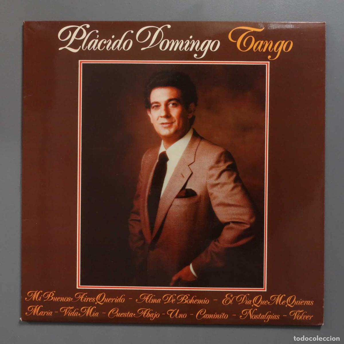 Discos de vinilo: LP. Pl&aacute;cido Domingo &ndash; Tango - Foto 1