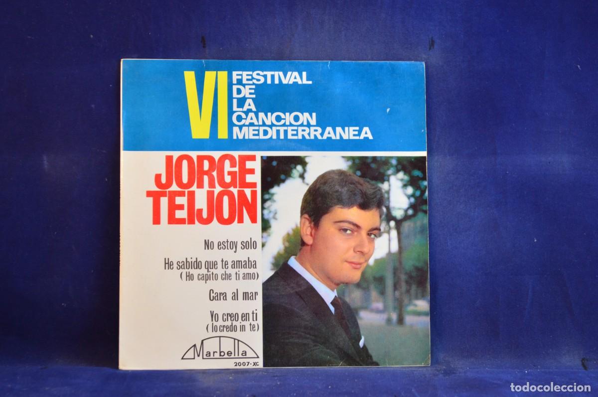 Discos de vinilo: JORGE TEIJON - NO ESTOI SOLO - + 3 EP - Foto 1