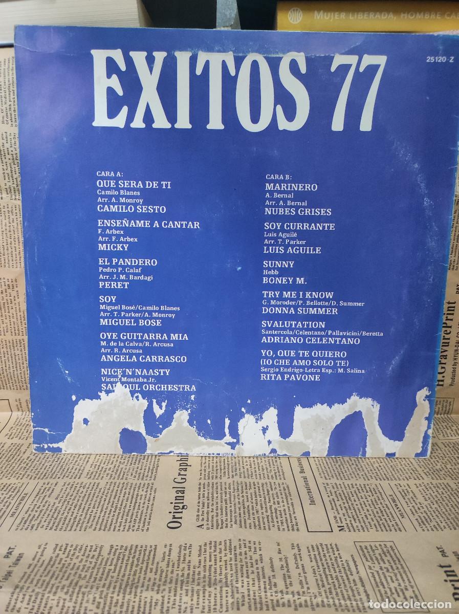 Discos de vinilo: EXITOS 77 - Foto 2