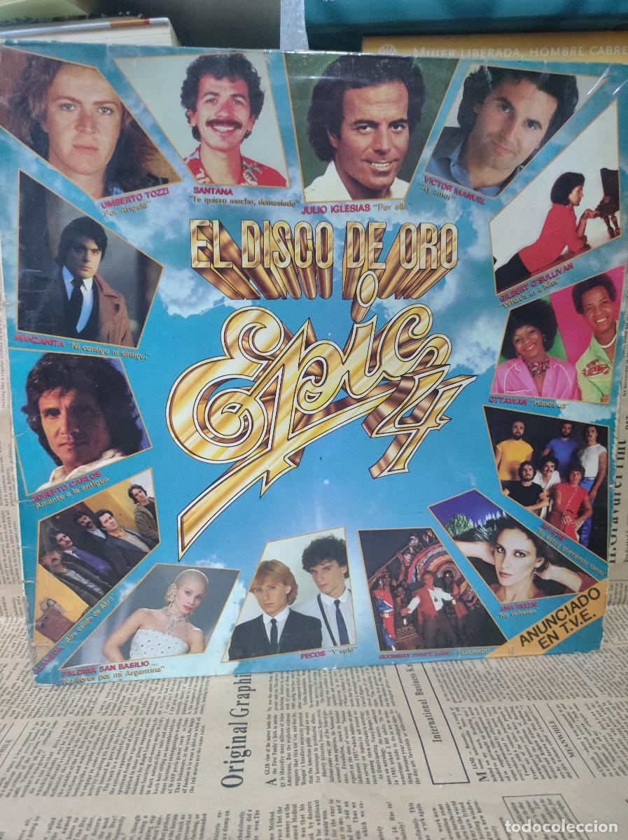 Discos de vinilo: &rdquo;El Disco De Oro&rdquo; Epic4 - Foto 1