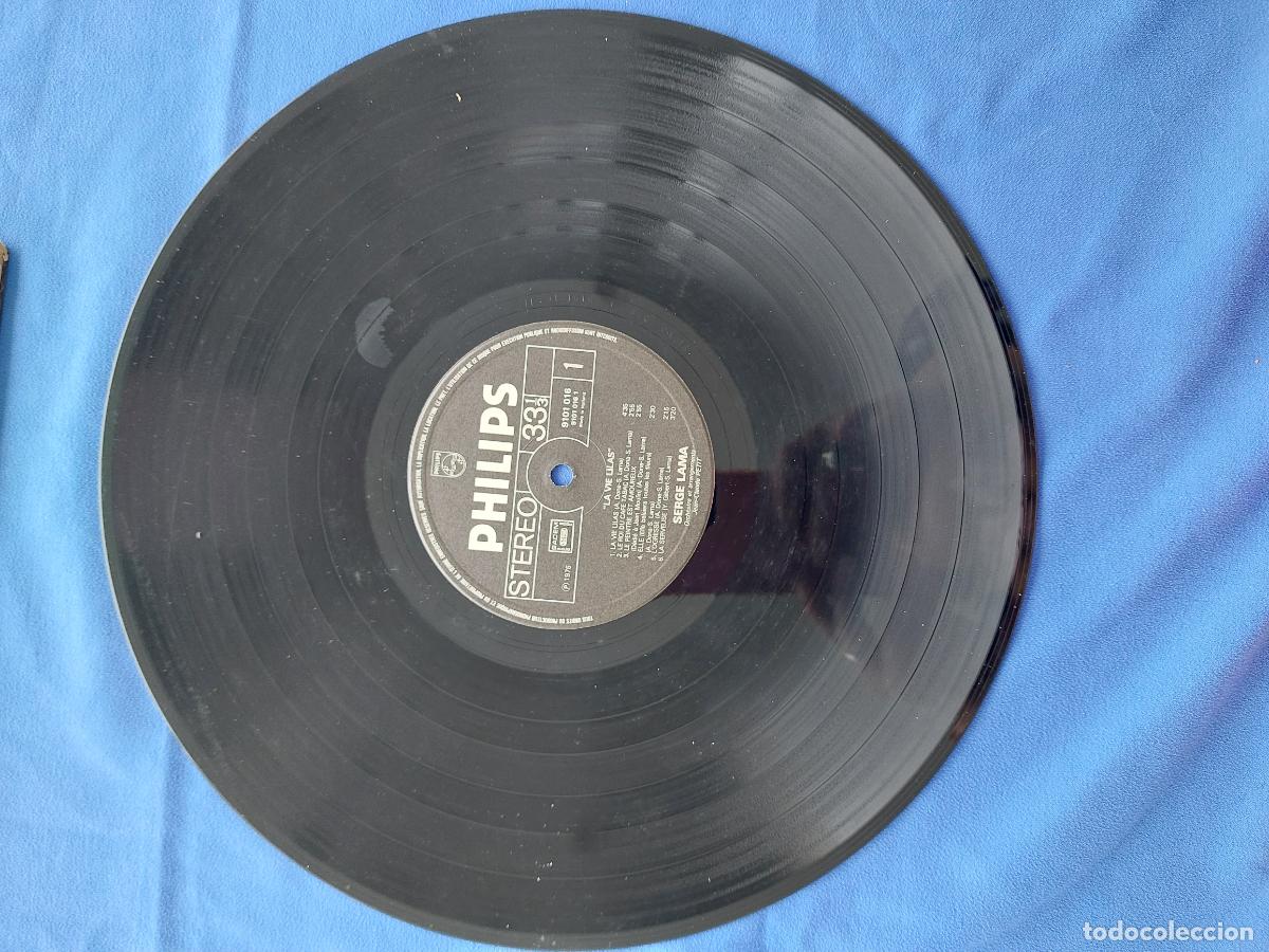 Discos de vinilo: SERGE LAMA - LA VIE LILAS - Foto 2