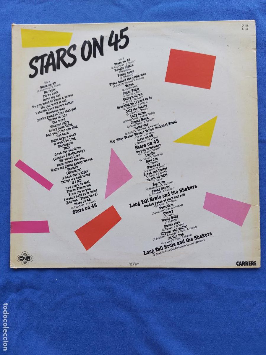 Discos de vinilo: STARS ON 45 - Foto 3