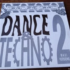 Discos de vinilo: DANCE & TECHNO 2 - MEGAMIX VERSION - SINGLE ORIGINAL B.U.S. 1993 PROMO