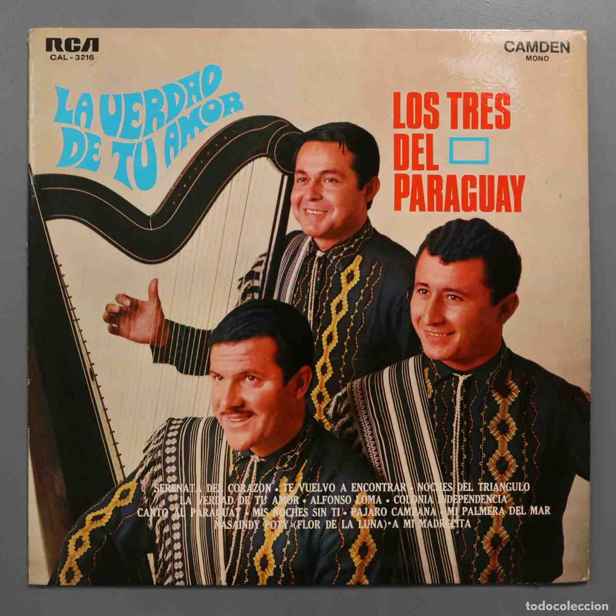 Vinyl-Schallplatten: LP. Los Tres Del Paraguay &lrm;&ndash; La Verdad De Tu Amor