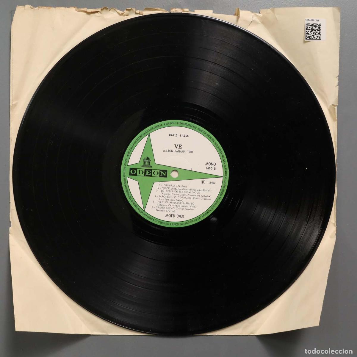 Discos de vinilo: LP. Milton Banana Trio - Foto 2