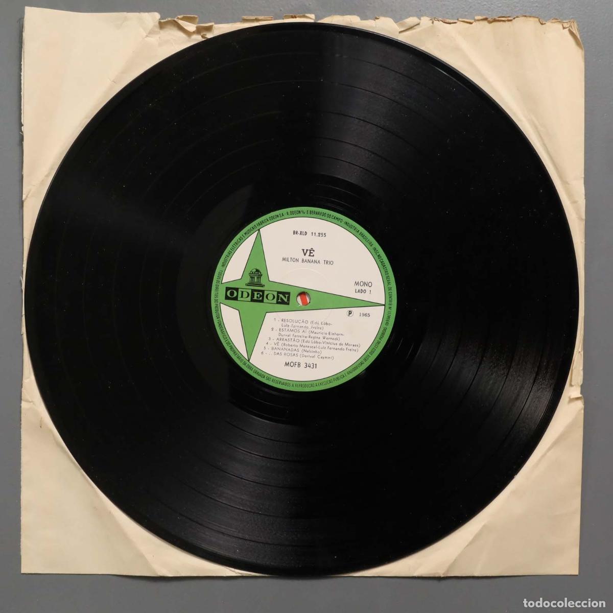 Discos de vinilo: LP. Milton Banana Trio - Foto 1