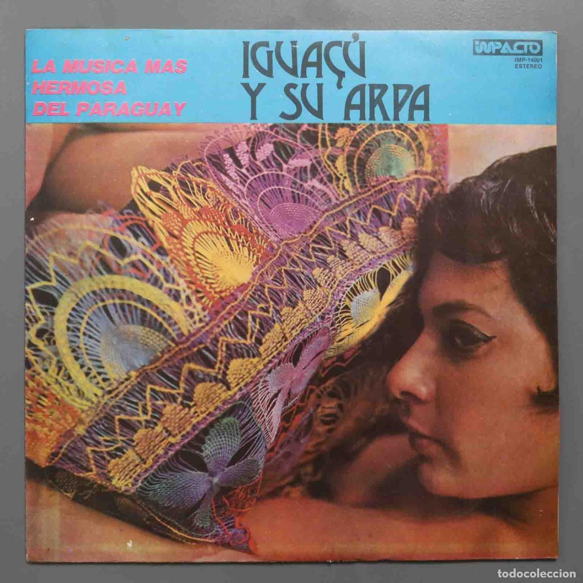 Disques de vinyle: LP. Igua&ccedil;u Y Su Arpa &lrm;&ndash; La Musica Mas Hermosa Del Paraguay