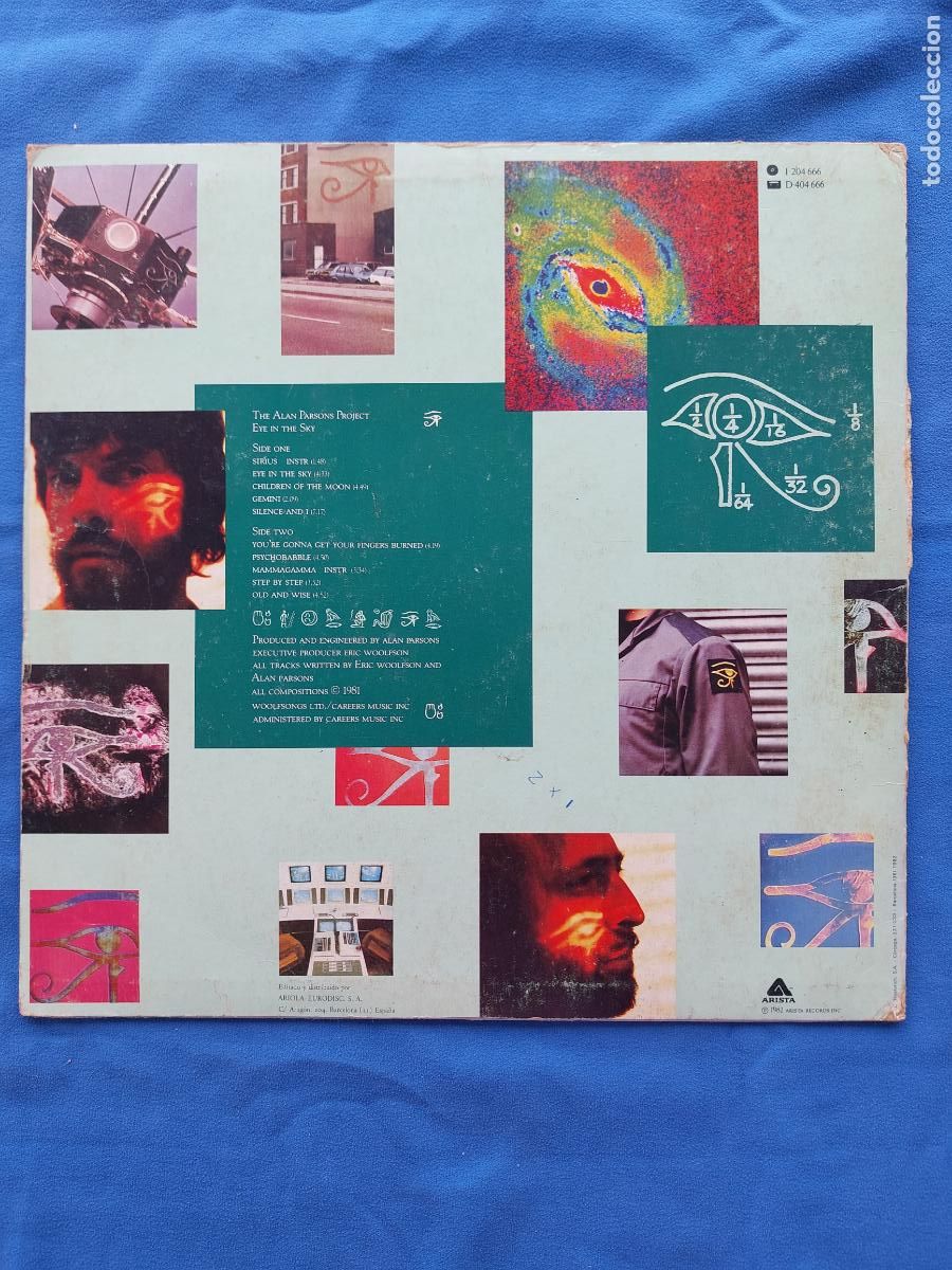 Discos de vinilo: ALAN PARSONS PROJECT - EYE IN THE SKY - Foto 5