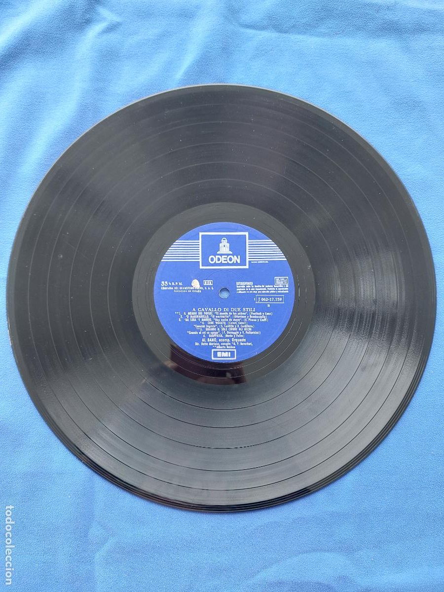 Discos de vinilo: ALBANO - A CAVALLO DI 2 STILI - Foto 2