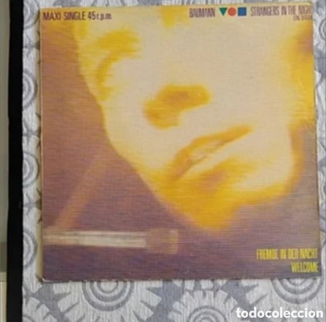 Discos de vinilo: Maxi single Baumann. Strangers in The night - Foto 1