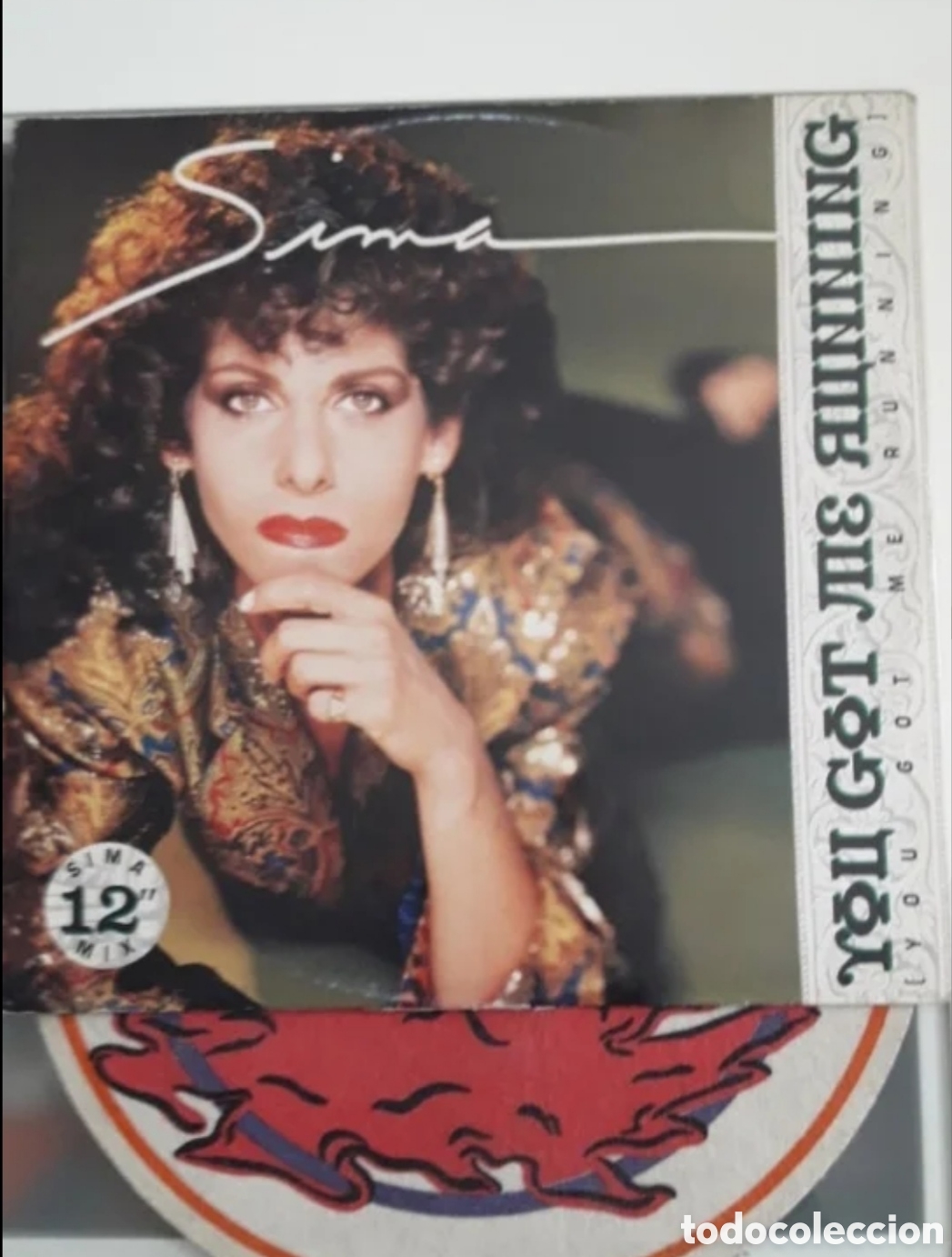 Discos de vinilo: Maxi single Sima. You Got me running - Foto 1