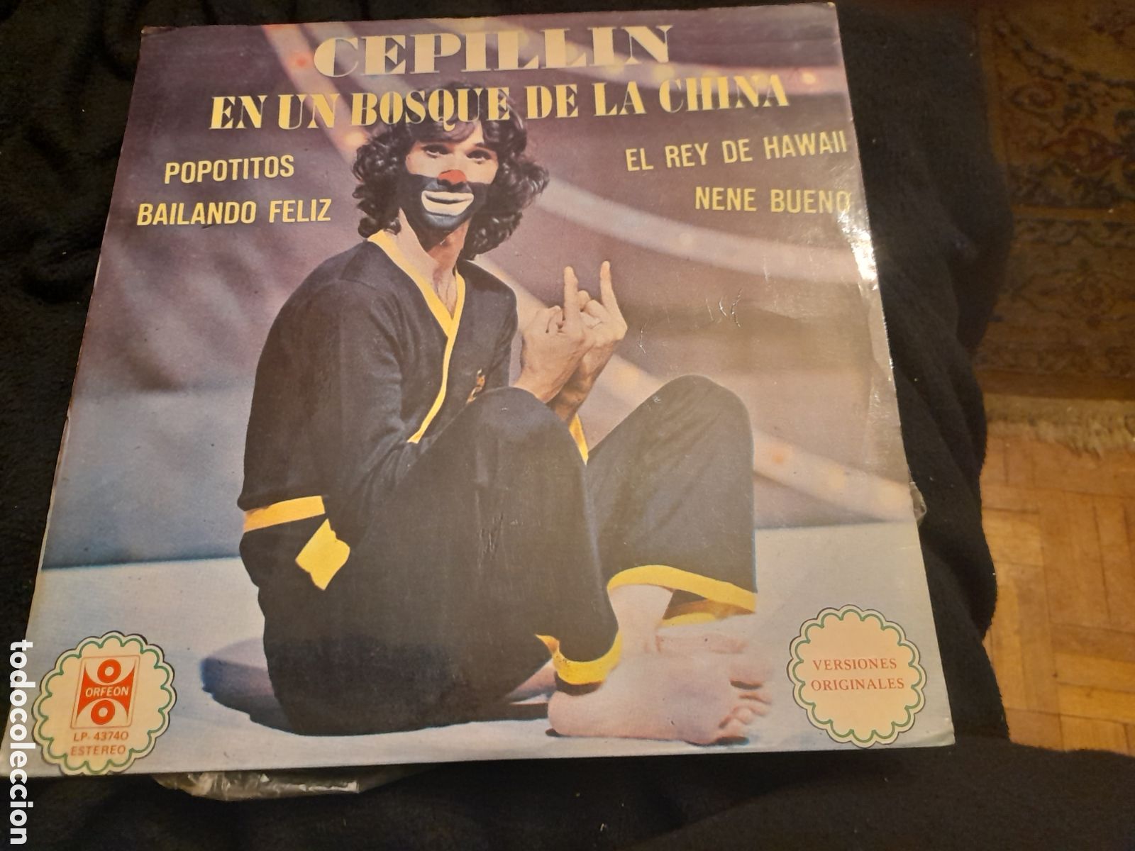 Disques de vinyle: Vinilo, Cepillin, en un bosque de la China, elaborado en Ecuador 1979