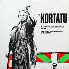 Discos de vinilo: KORTATU A FRONTLINE COMPILATION - ROCK IN THE BASQUE COUNTRY - LP,