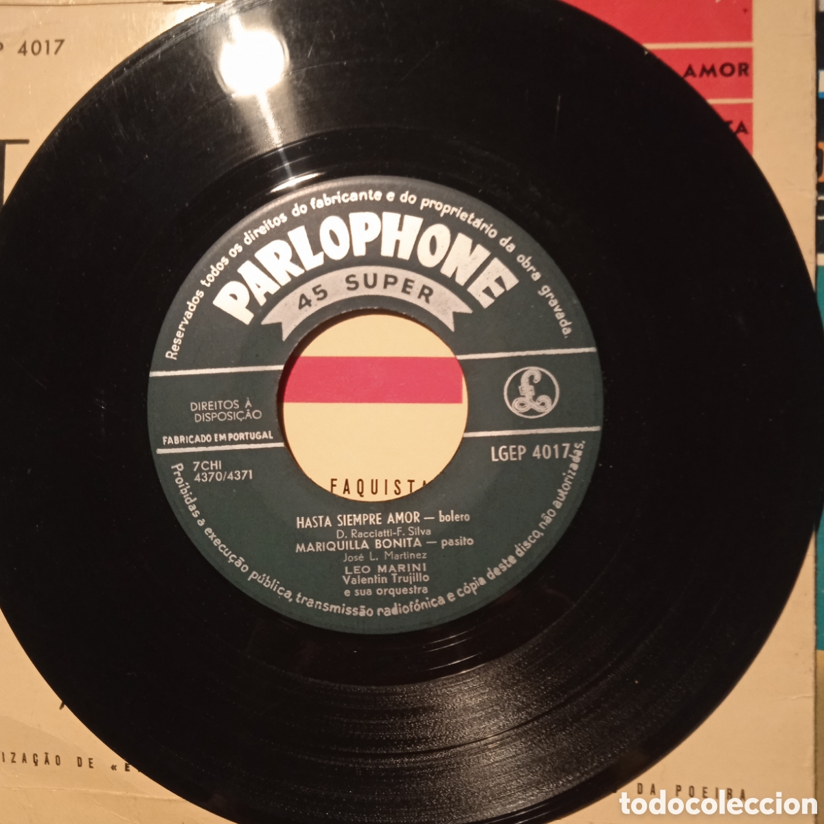 Discos de vinilo: Leo marini hasta siempre amor+3 - Foto 3