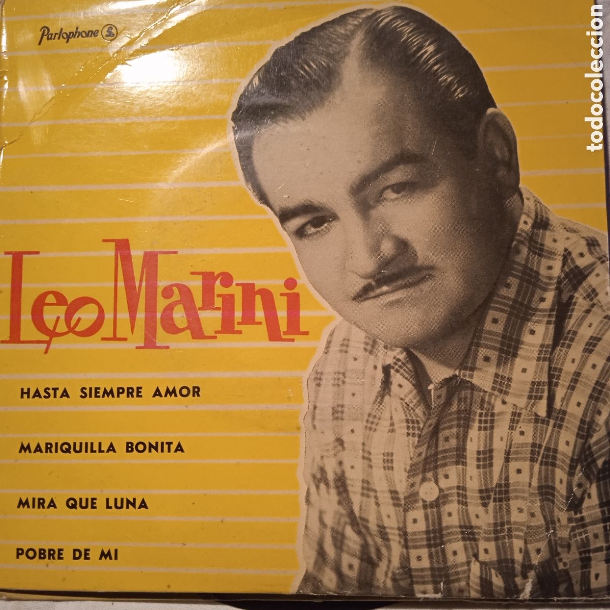 Discos de vinilo: Leo marini hasta siempre amor+3 - Foto 1